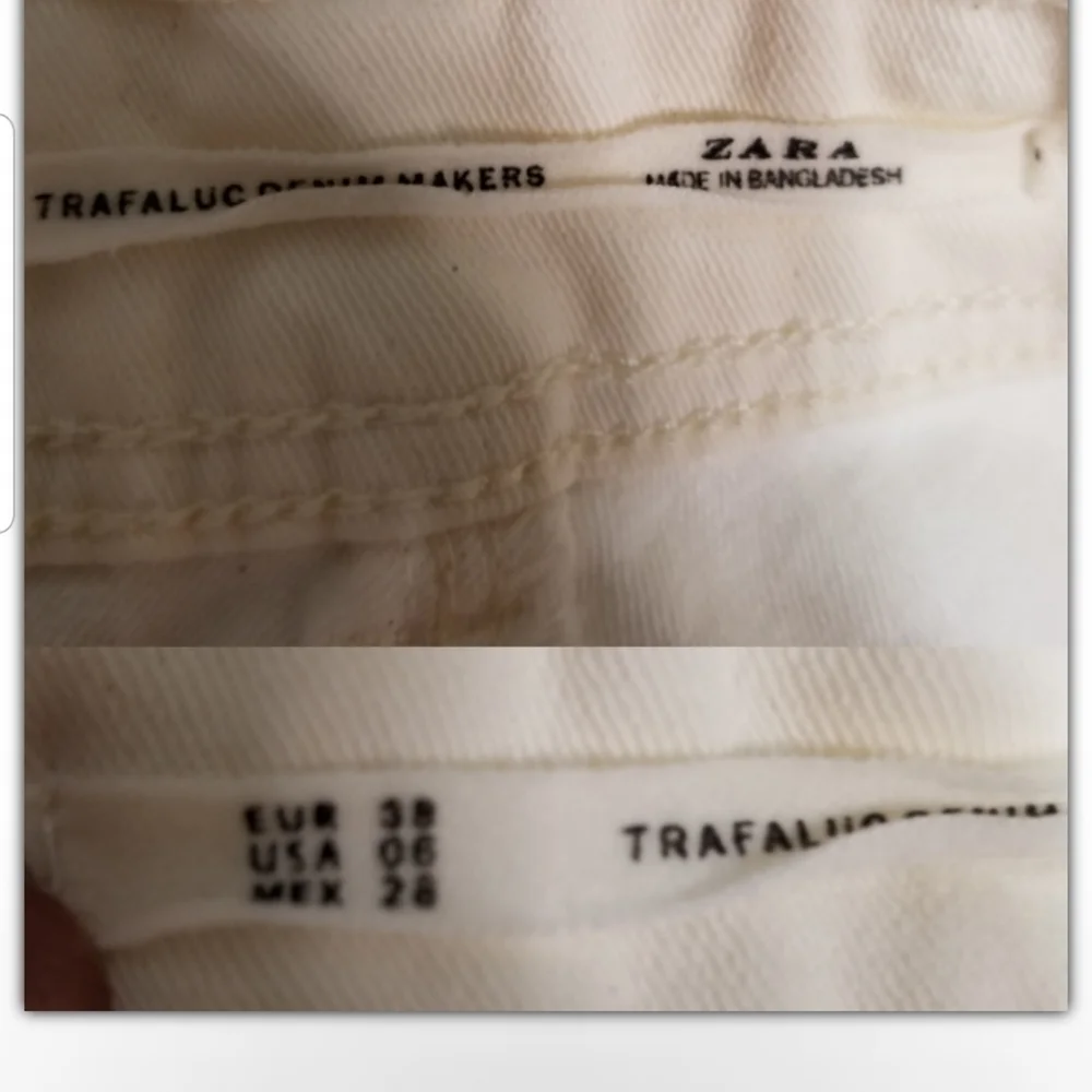 Zara distressed jeans